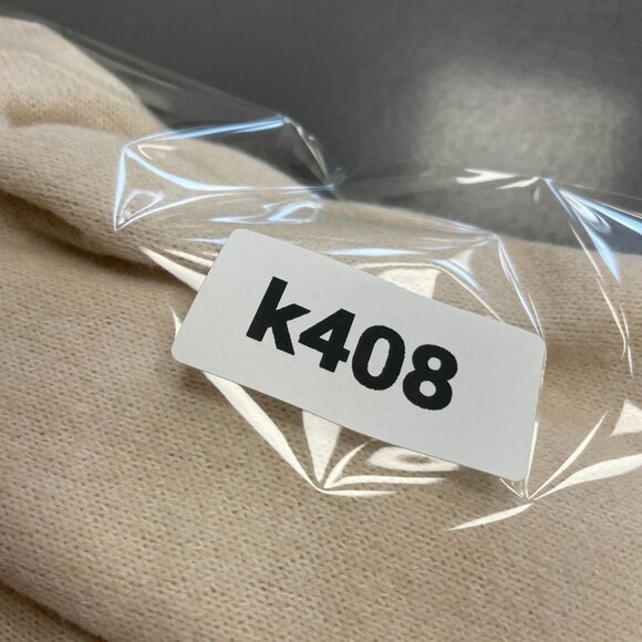 NEW Lucky Brand Women's Size M Beige V-Neck Sweater Cotton Blend - Picture 8 of 8